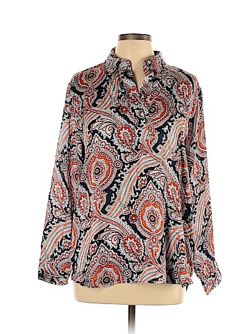 MICHAEL Michael Kors Long Sleeve Blouse (view 1)