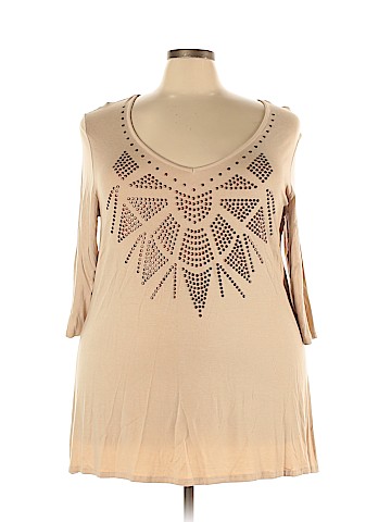 Antthony Originals 3/4 Sleeve Top (view 1)