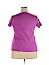 Charter Club 100% Pima Cotton Purple Short Sleeve T-Shirt Size XL - photo 2