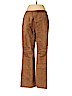 Ann Taylor LOFT 100% Leather Brown Leather Pants Size 4 (petite) - photo 2