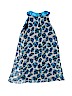 Rare Editions 100% Polyester Animal Print Blue Dress Size 8 - photo 2