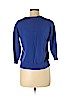 Leo & Nicole 100% Cotton Blue Cardigan Size M (petite) - photo 2