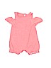 Carter's 100% Cotton Solid Pink Short Sleeve Outfit 3-6 MO / 6 MO - photo 1