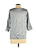 Joie 100% Silk Gray Short Sleeve Silk Top Size S - photo 2