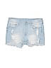 H&M Blue Denim Shorts Size 8 - photo 1