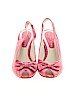 Gianni Bini 100% Leather Pink Heels Size 7 1/2 - photo 2