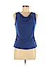 Calvin Klein Blue Sleeveless Top Size M (petite) - photo 1