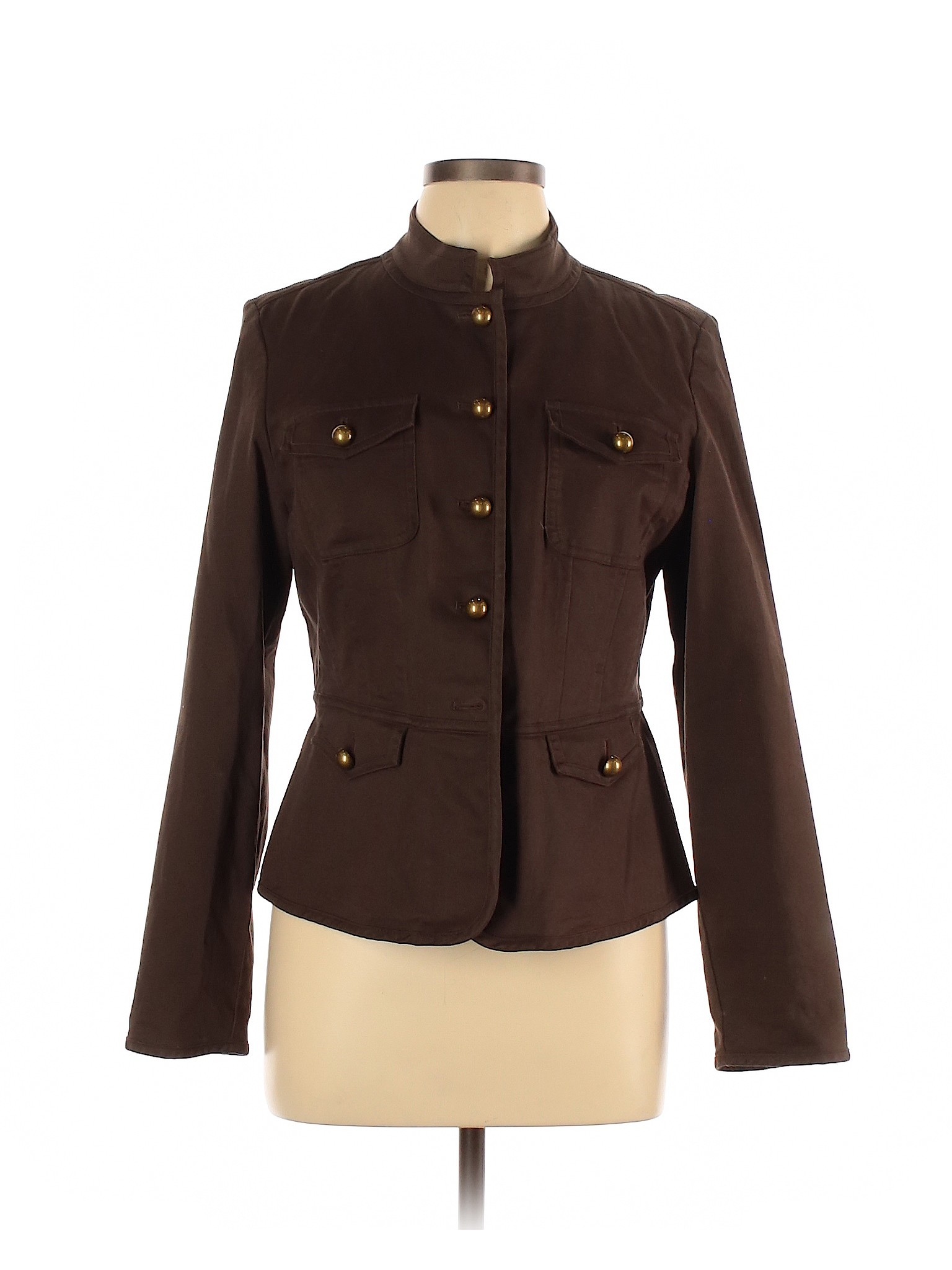 Talbots Women Brown Jacket 10 | eBay