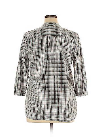 Kim Rogers 3/4 Sleeve Button-Down Shirt (view 2)