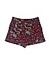 Topshop Burgundy Shorts Size 8 - photo 2