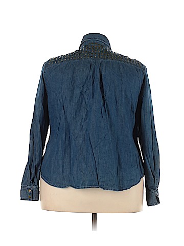 INC International Concepts Long Sleeve Blouse (view 2)