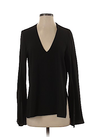 Topshop Long Sleeve Blouse (view 1)
