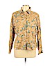 Lemon Grass Tan Long Sleeve Button-Down Shirt Size XL - photo 1