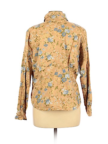 Lemon Grass Long Sleeve Button-Down Shirt (view 2)