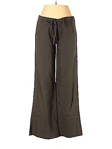 Derek Heart Linen Pants (view 1)