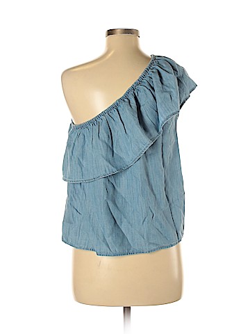 American Eagle Outfitters Short Sleeve Blouse (view 2)