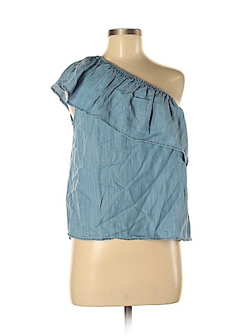 American Eagle Outfitters Short Sleeve Blouse (view 1)