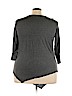 TWO by Vince Camuto 100% Lyocell Gray 3/4 Sleeve Top Size 3X - photo 2