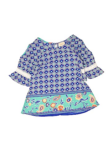 Rewind 3/4 Sleeve Blouse (view 1)