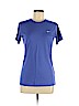 Nike 100% Polyester Blue Active T-Shirt Size M - photo 1