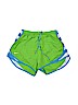 Nike 100% Polyester Green Athletic Shorts Size M - photo 1
