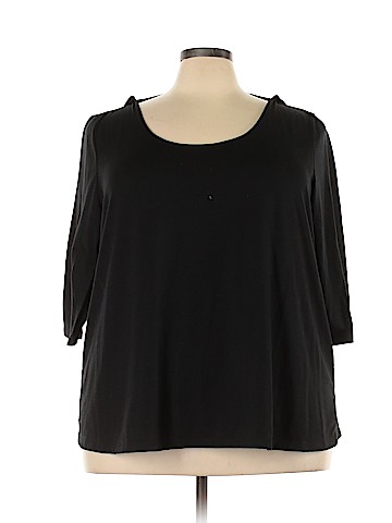 Lane Bryant 3/4 Sleeve Top (view 1)