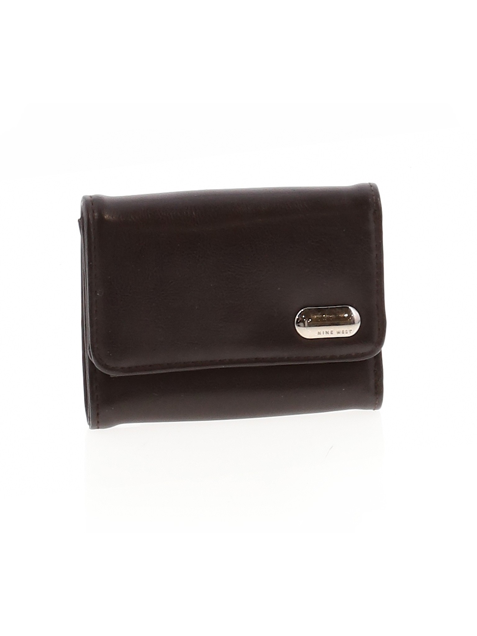 nine west wallet brown