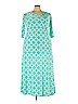 Assorted Brands Teal Casual Dress Size 2X - photo 1