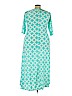 Assorted Brands Teal Casual Dress Size 2X - photo 2