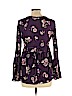 No Boundaries Purple Long Sleeve Top Size L - photo 2