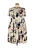 42 Pops Ivory Casual Dress Size 3X - photo 1