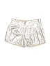 Charlotte Russe 100% Polyester Silver Shorts Size 2 - photo 1