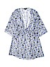 Lulu's 100% Polyester Blue Swimsuit Cover Up Size S - photo 1