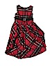 Bloome de Jeune Fille 100% Polyester Checkered-gingham Red Special Occasion Dress Size 5 - photo 1