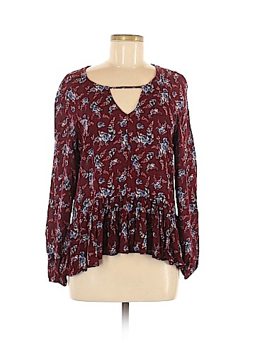 American Eagle Outfitters Long Sleeve Blouse (view 1)