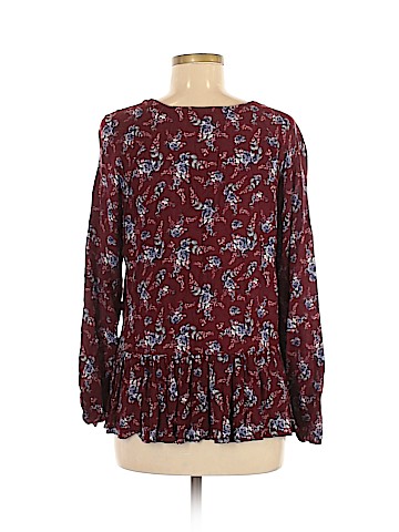 American Eagle Outfitters Long Sleeve Blouse (view 2)