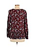 American Eagle Outfitters 100% Viscose Burgundy Long Sleeve Blouse Size M - photo 2