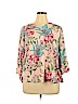 Charter Club Pink Long Sleeve Blouse Size 0X - photo 1