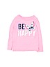 Carter's 100% Cotton Pink Long Sleeve T-Shirt Size 4T - photo 1