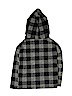 Crazy 8 100% Polyester Checkered-gingham Gray Pullover Hoodie Size S (youth) - photo 2