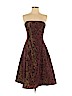 Laundry by Shelli Segal Burgundy Cocktail Dress Size 6 - photo 1