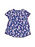 OshKosh B'gosh 100% Cotton Blue Short Sleeve Blouse Size 4T - photo 2