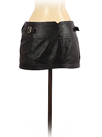 Marciano Leather Skirt (view 2)