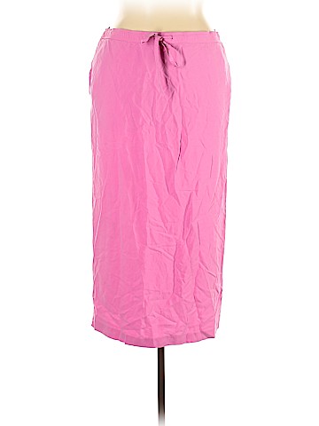 Via Seta Studio Silk Skirt (view 1)