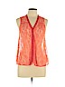 Sandro 100% Polyamide Red Sleeveless Top Size Lg (3) - photo 1