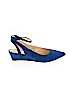 Nine West Blue Flats Size 8 - photo 1
