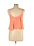 Charlotte Russe 100% Polyester Pink Sleeveless Blouse Size L - photo 2