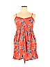 Xhilaration 100% Rayon Orange Casual Dress Size XL - photo 1