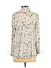 J.jill 100% Rayon White Long Sleeve Blouse Size S (petite) - photo 2
