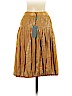 Alberta Ferretti 100% Rayon Tan Casual Skirt Size EU (IT) 44 / US 8 - photo 2